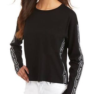 Michael Kors logo tape long sleeve t-shirt